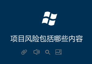 項目風(fēng)險包括哪些內(nèi)容